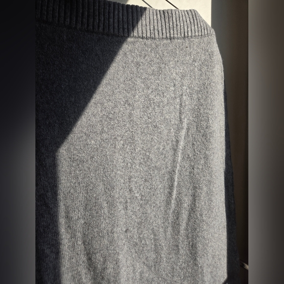 H&M Midi Wool Type Skirt Womens XL - Picture 2 of 3